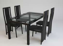 Dinning Table Chair Rendering